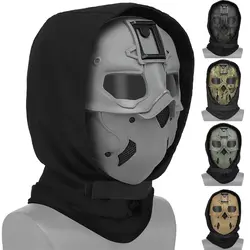 Tactical Full Face Mask Bandana Neck Balaclava Face Wargame Cap  Army Airsoft Paintball Hunting Protective Mask