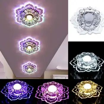 

Dimming Modern Crystal LED Ceiling Lights Fixture Lamp for Livingroom 220V Surface Mounted Flush Mounted