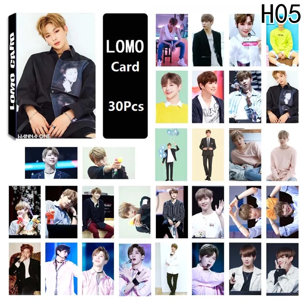 Альбом LOMO карты KPOP Новая мода самодельная бумага фото карта - Цвет: 05