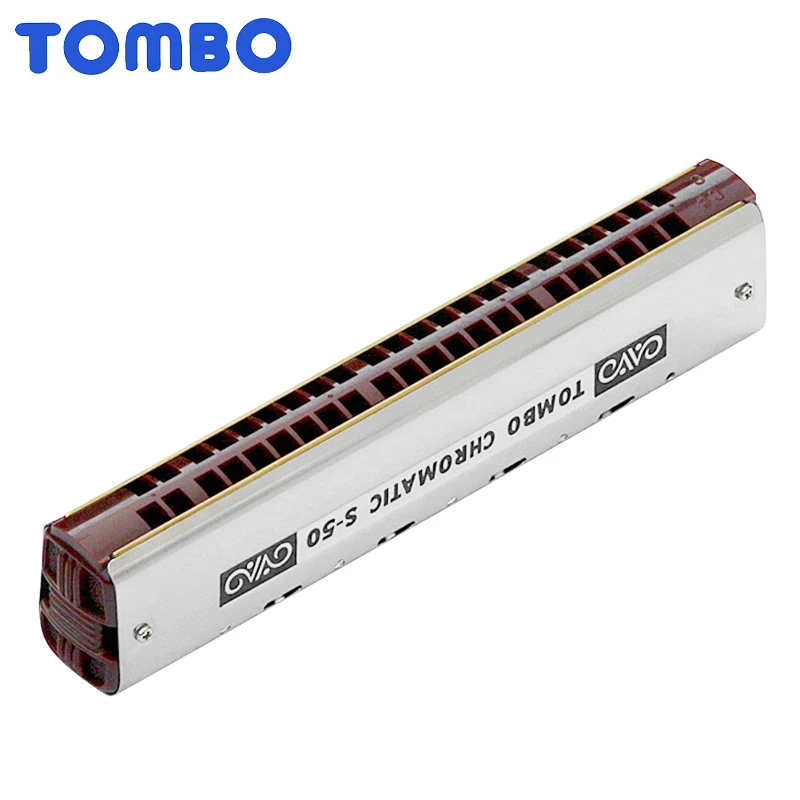 とんぼ NO.S-50 S50 クロマチックシングルハーモニカ 44 穴ブルース