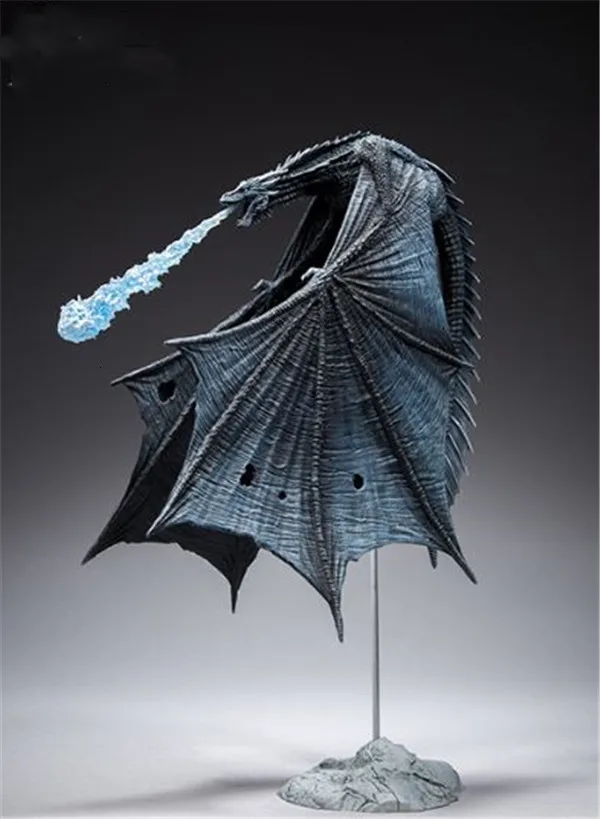 Игра престолов Viserion ледяной дракон МакФарлейн Делюкс фигурка игрушка Коллекционная модель куклы