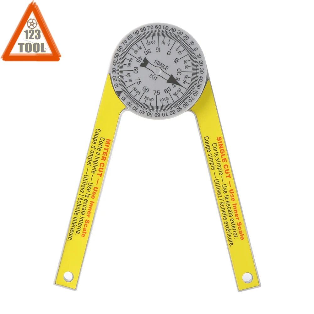 

Starrett 505p-7 Miter Saw Protractor Measuring Instrument Household Protractor Angle Ruler Mathematics Measuring Tool Accurate