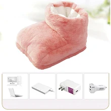 Электрический подогреватель для ног для дома и офиса, зарядка от USB, моющийся, безопасный, согревающий, удобный, для ног, подушка, термостат, обогреватель, подарок