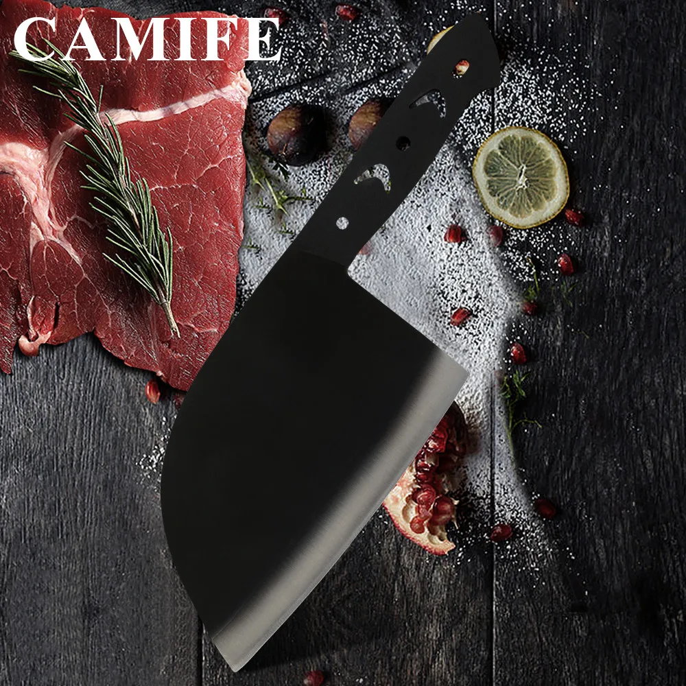 Антикоррозийный нож из нержавеющей стали 7cr17 китайский мясницкий ручной работы