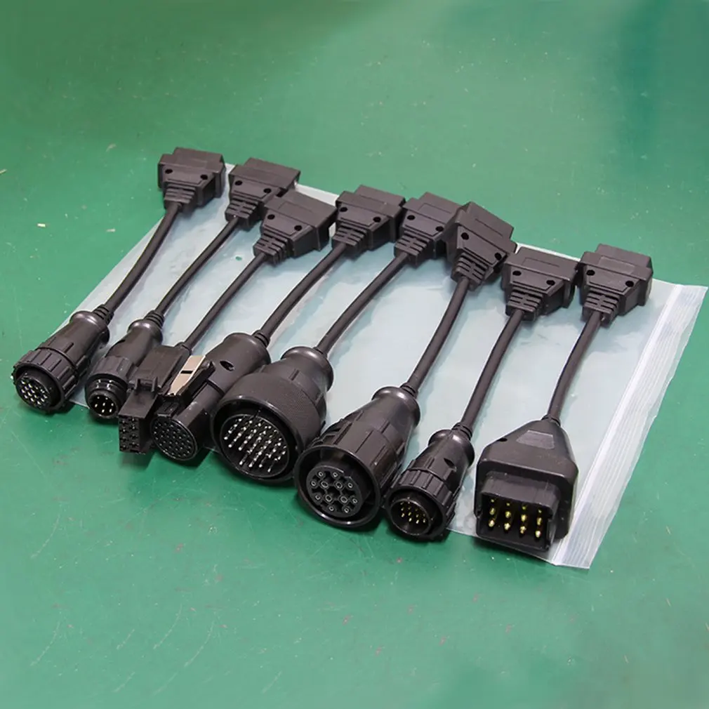 Кабели для грузовиков Pro OBD2 OBDII автомобильные кабельные тележки диагностический