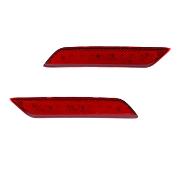 

Red Bumper Reflector Light Marker For Honda Civic 2013-2015 Replacement Accessories Auto