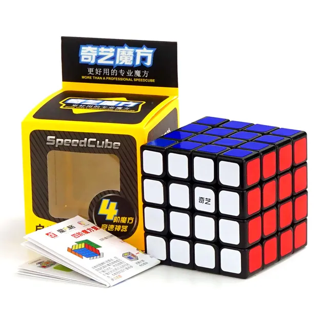 QiYi Yuan S 4x4 speed cube 4x4x4 Puzzle Speed Magic Cube 4Layers Speed Cube Professional Puzzle Toy For Children Kids Gift 6