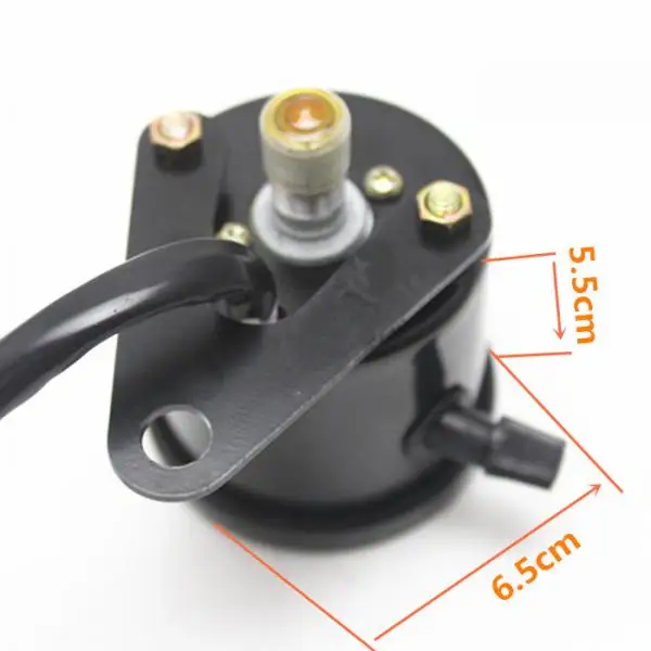 Universal Motorcycle Dual Odometer Speedo Meter Gauge LED Backlight Signal