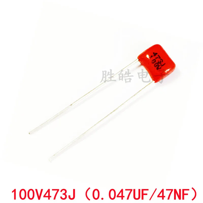 10PCS 100V473J 5% High Quality 0.047UF 47NF Pitch 5mm 100V 473 CBB Polypropylene Film Capacitor 10pcs cbb capacitance 100v 400v 630v 1uf 4 7uf 470nf cbb full range polypropylene film capacitor 103 104 105 224 333 472 474j