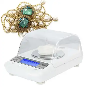 

0.001g Electronic Jewelry Scale Mini Digital Scale Pocket Measurement Tools US Plug 100-240V