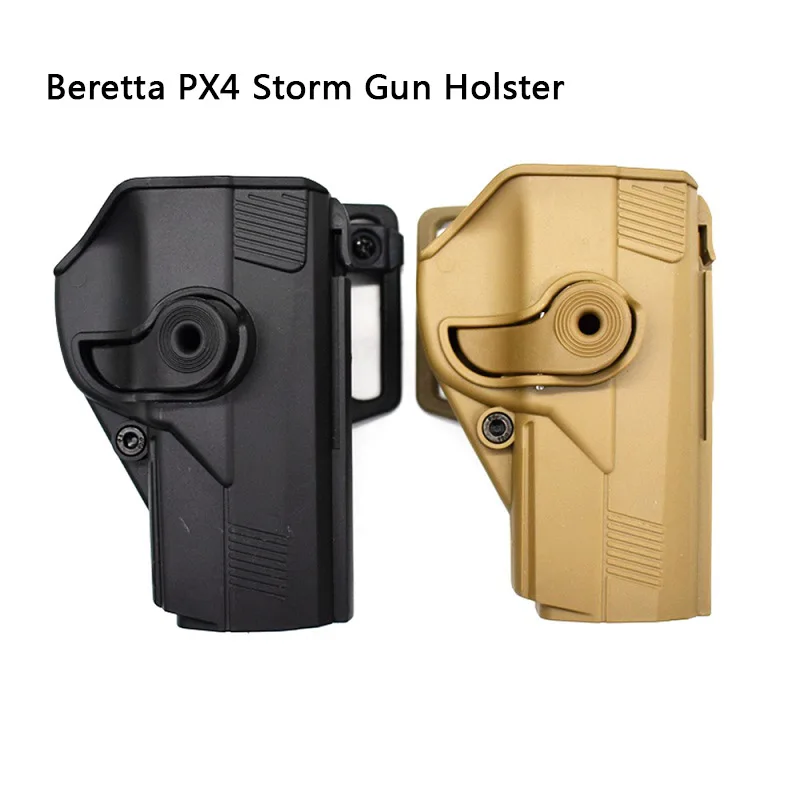 

CQC Tactical Gun Holster for Beretta PX4 Storm Right Hand Waist Drop Leg Pistol Holster Thigh Gun Case Platform Paddle Adapter