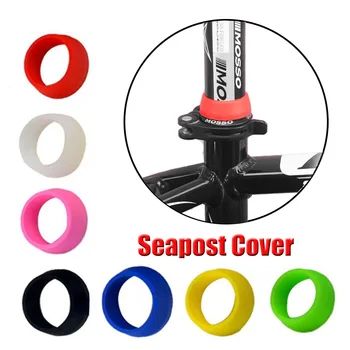 

Silicone Cycling Bicycle Seatpost Waterproof Cover Bike Seat Post Dust Protective Case Sleeve MTB Bicycle Accessories