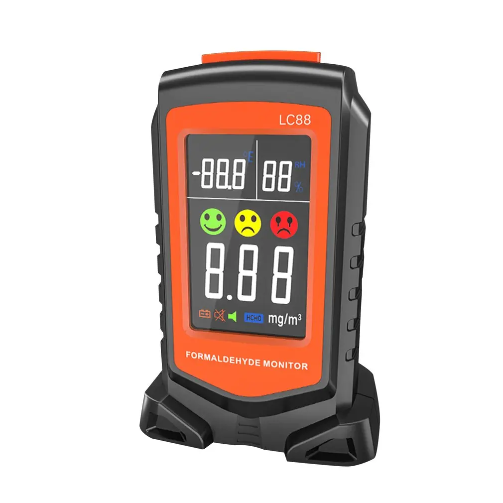 

Digital Formaldehyde Detector HCHO/ Temperature/ Humidity Tester Air Quality Monitor AQI Gas Analyzer