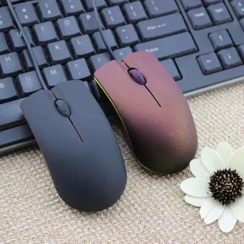 

Mini Wired Mouse 1200DPI Optical USB 2.0 Optical Mouse Matte Surface Matte Ergonomic Optical Gaming Mouse for PC Laptop