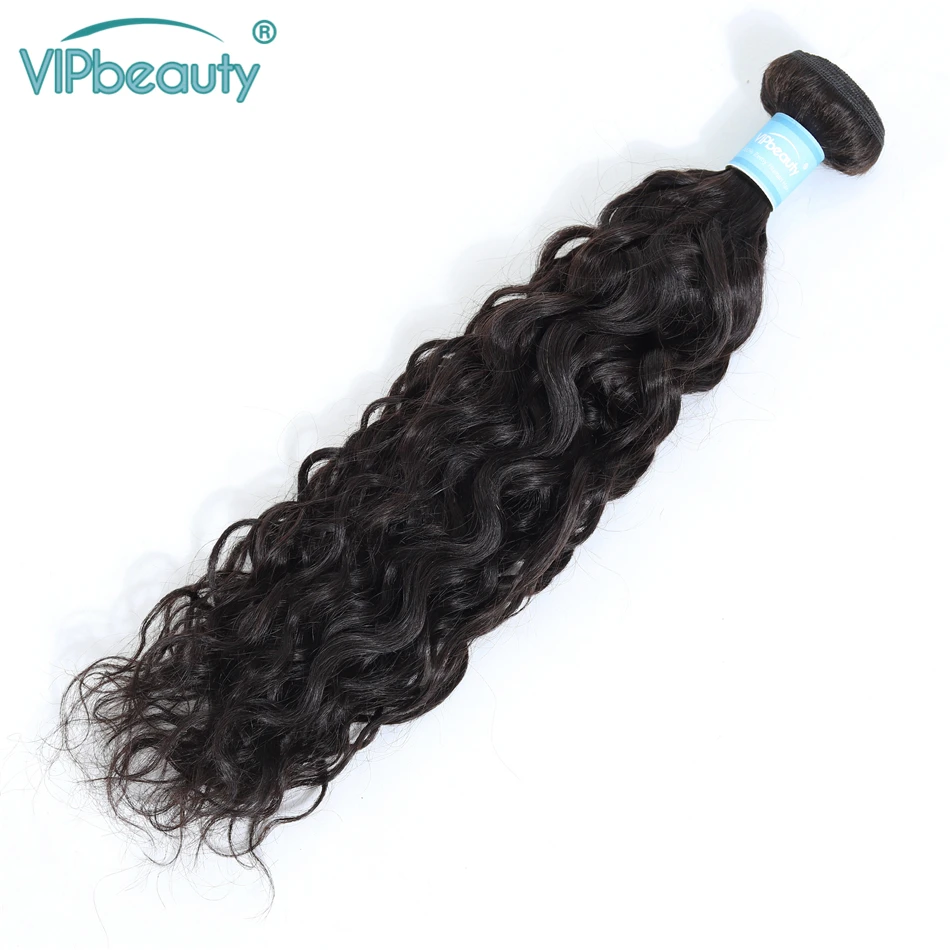 Vip beauty, перуанские волнистые человеческие волосы, 3 пряди, с закрытием, волосы remy для наращивания, волнистые волосы, пряди на шнуровке