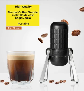 

High Quality Manual Coffee Grinder Italian Coffee Mill Machine Large Capacity Outdoor Portable Travel Coffee Machine Coffeeware