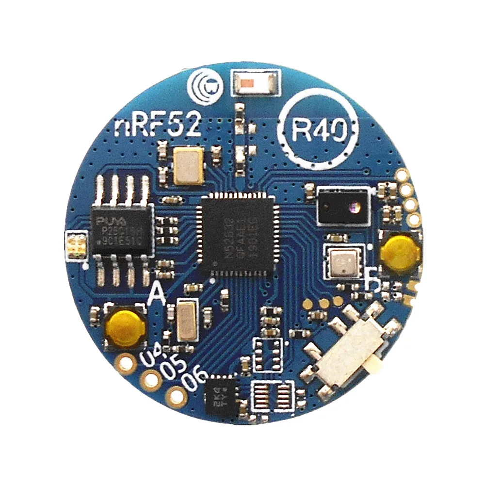NRF52832 Bluetooth 4.0BLE SOC iBEACON _ датчик R40 ускорения гироскопа окружающего света BMI160 AP3216C