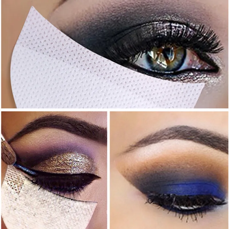 Одноразовые наклейки для теней век Безворсовая подкладка защита губной помады