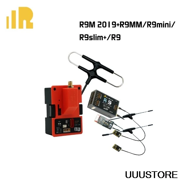 Frsky R9M 2019 модуль с R9MM R9mini R9slim kit Модуль и R9 приемник 915 МГц доступ firmwa