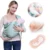 Baby Wrap Newborn Sling Dual Use Infant Nursing Cover Carrier Mesh Fabric Breastfeeding Carriers До 130 Фунтов (0-36 М)