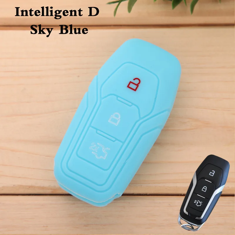 Умный чехол для автомобильного ключа Ford Kuga EcoSport New Focus 2 3 Mondeo Fiesta Edge|car styling key cover|car
