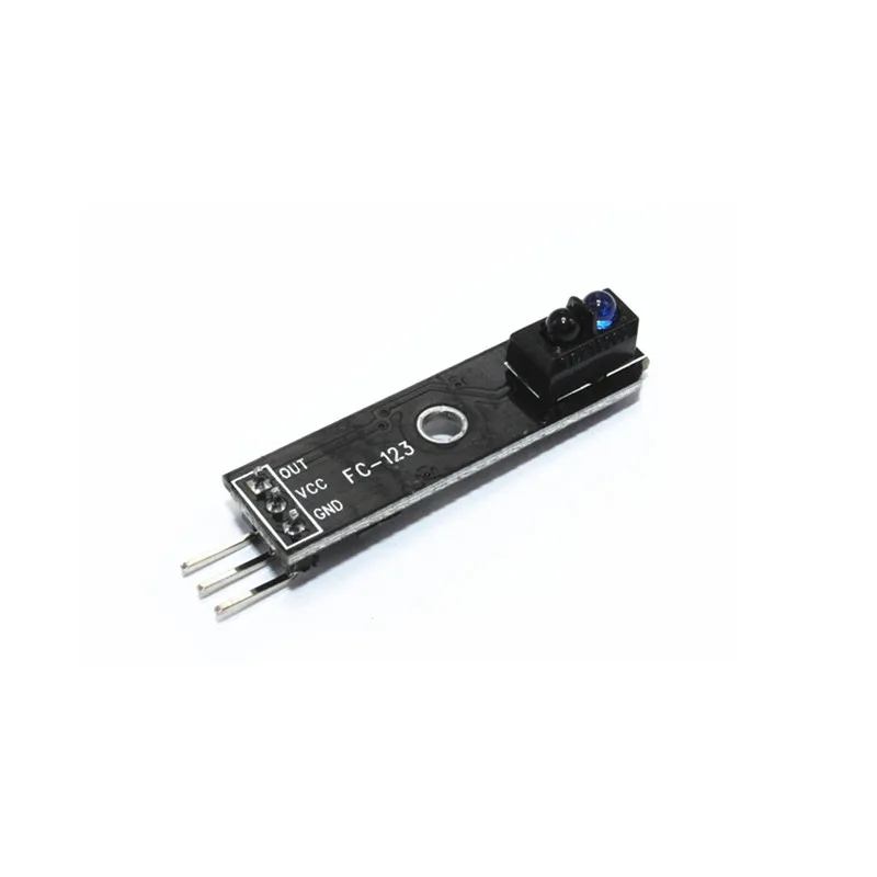 1-way tracking module/smart car, infrared tracking probe, tracking/tracking sensor, black and white line detection