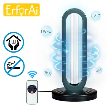 

38W UV Sterilizer Disinfection Bulb Lamp Household UV Sterilizer Ultraviolet Quartz Lamps UVC Germicidal Lamp Light Sterilizing