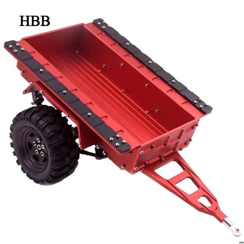 

Metal Trailer For TRX4 D90 SCX10 1/10 4WD RC Car Spare Parts