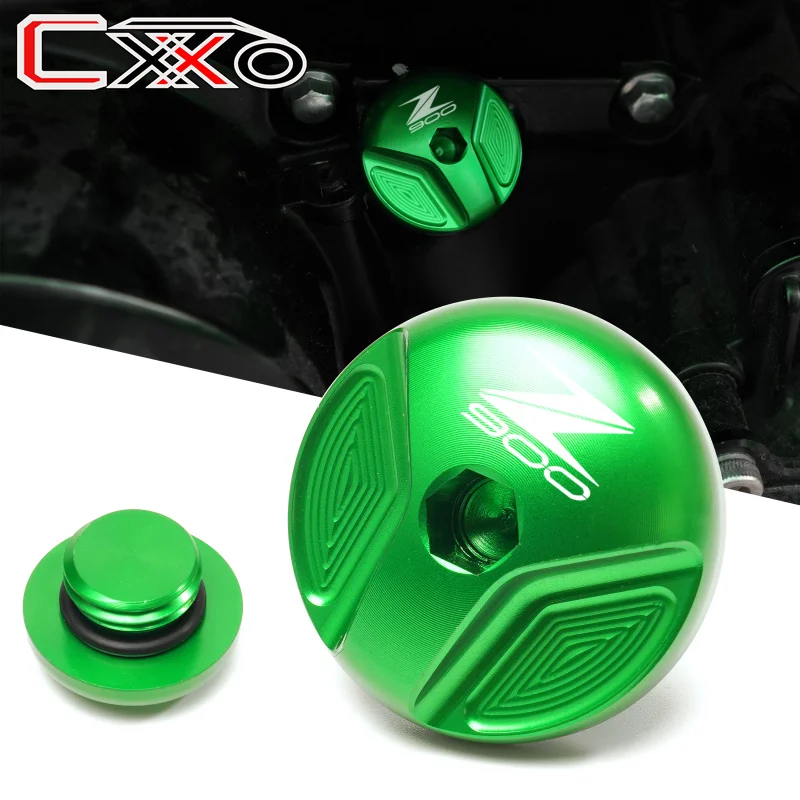 Новое поступление M20 * 2 5 для KAWASAKI Z900 2017 2018 2019 2020 мотоциклетная алюминиевая крышка