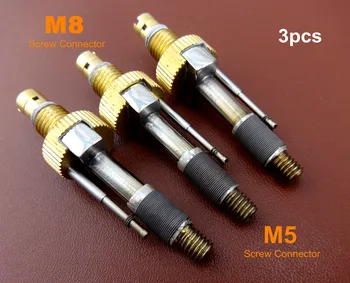 

3pcs Leather Craft Electric Edging Creasing Machine Iron Heating Element Body Head Tip Tool - Sewing Stitching Carving Stamping