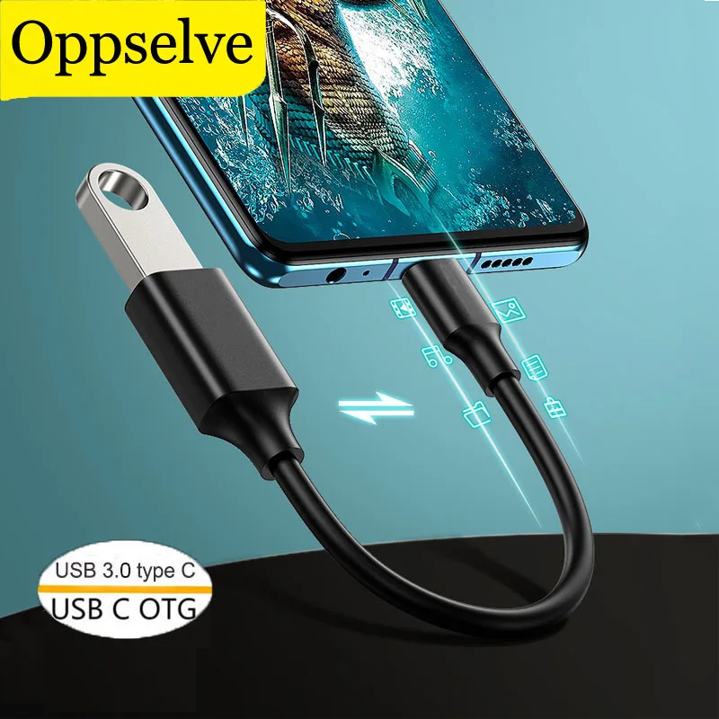 Typec Otg Adapter Cable For Samsung S10 Plus S20 S8 S9 Xiaomi Mi 9