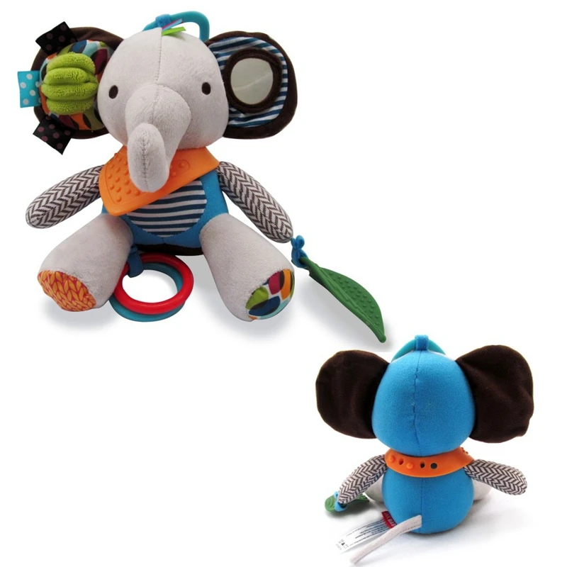 New Animal Style Baby Chocolate Mobile Bed Wet Wind Stick Hanging Bells Playing Hand Bell Toys From Baby Chocolate Toys