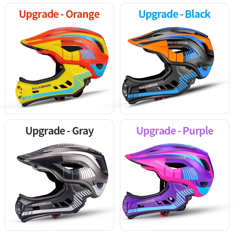 ROCKBROS 2 In 1 caschi per bambini completamente coperti bici bicicletta  ciclismo animali caschi per bambini EPS Sport cappelli di sicurezza per  auto parallele - AliExpress Sports \u0026 Entertainment
