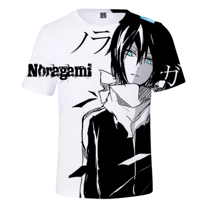 

Japan Anime Noragami 3D T Shirt for Adult/Kids Stray God Yato Iki Hiyori Yukine Ebisu Kofuku Bishamon Nora Cosplay Costume