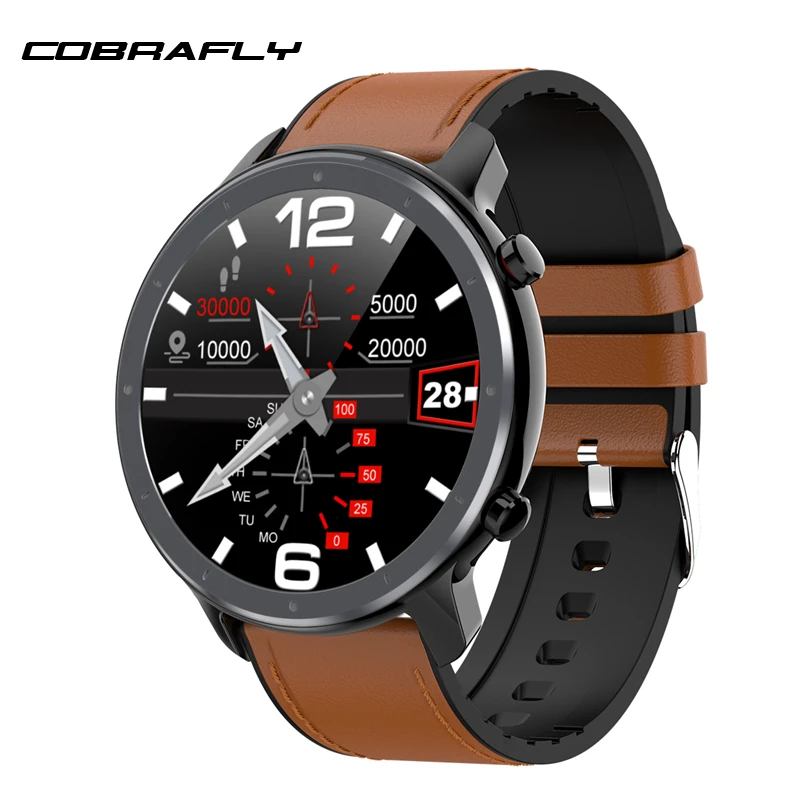 Смарт-часы Cobrafly L11 мужские спортивные с сенсорным экраном IP68 Водонепроницаемый