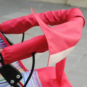 

Baby Stroller Armrest Cover Protection Stroller Large Rotary Gloves Oxford Washable For Stroller Armrest Accessories LA872078