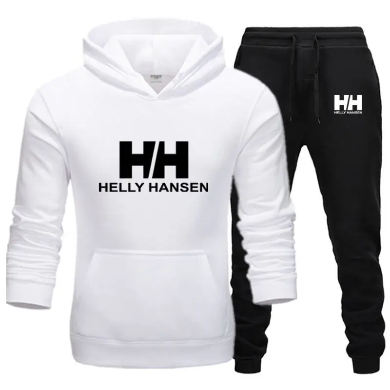 

Winter Men's Suit Helly Hansen Sportswear + Trousers Double Daily Sportswear Men's Daily Sportswear 2019 Fitness clothes
