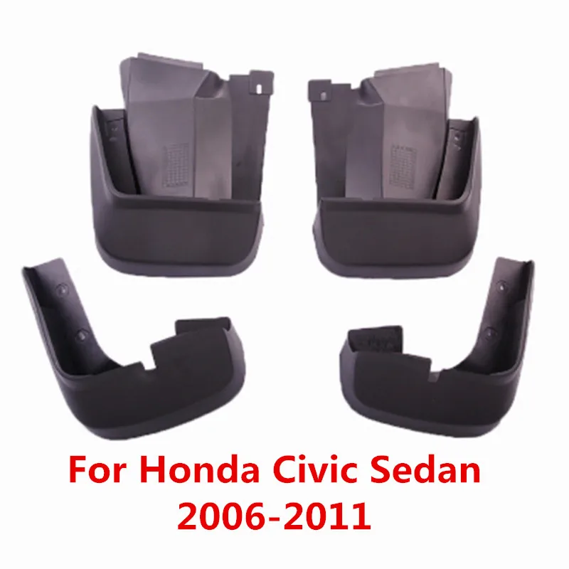 Автомобильный брызговик s для Honda Civic sedan 2006-(десятое поколение) брызговики брызговик крыло брызговиков - Цвет: Civic 2006 -2011