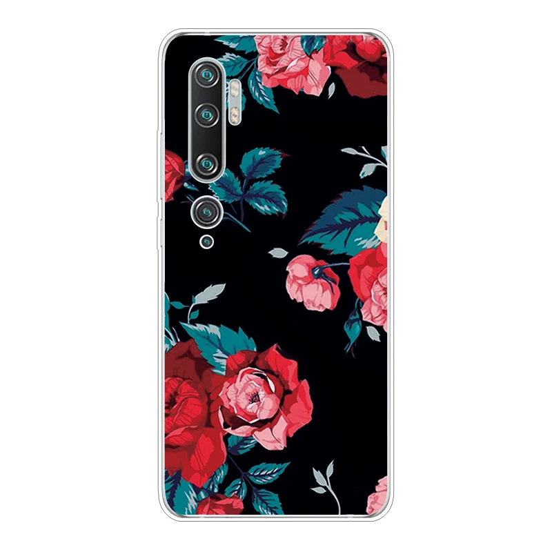 h-heihon Чехол чехол для телефона для Xiaomi mi Note 10 6,47 дюймов Единорог Fla mi ngo милый чехол для Funda Xiaomi mi Note 10 силиконовый прозрачный чехол из ТПУ для девочек - Цвет: h-heihon