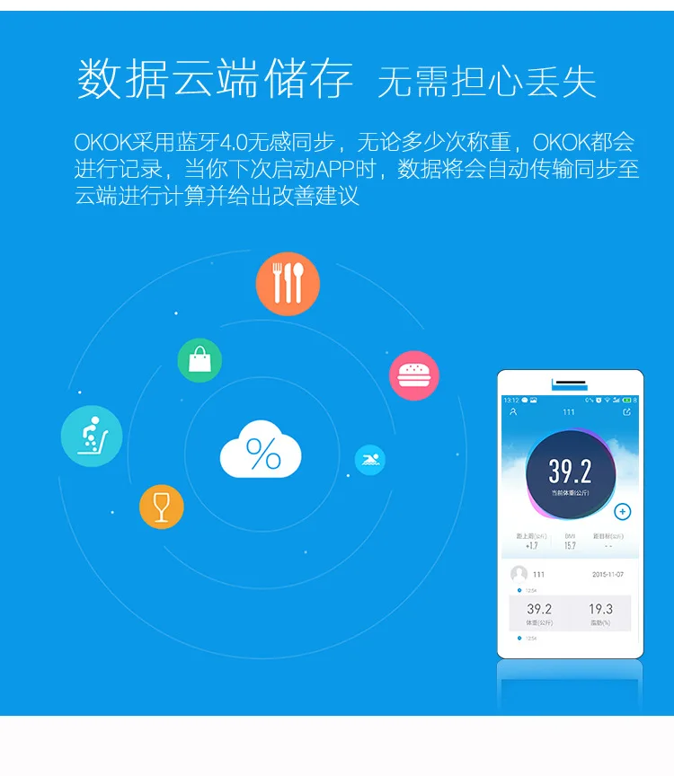 Tiansheng Source Многофункциональные весы для веса тела, Bluetooth весы для мобильного телефона, приложение для подключения, взвешивание для пациента, весы Elec