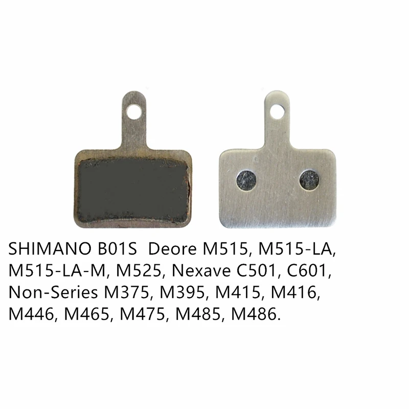 2 пары тормозные колодки для Shimano B01S M515 La M M525 Nexave C501 C601Non Series M375 M395 M415|Велосипедный