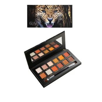 

Matte Glitter 12 Color Eyeshadow Palette EyeShadow Diamond Shimmer Eye Primer Eye Shadow Powder with Eyeshadow Brush