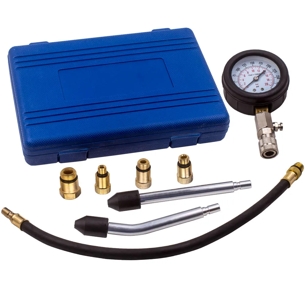 8 шт. набор инструментов для проверки давления в цилиндре дизельного двигателя| |