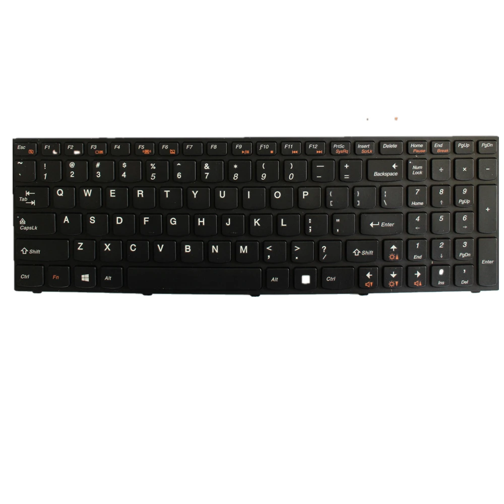 Nuova Tastiera Di Ricambio Per Laptop Per Lenovo B580 B580G B590 Colore Nero Grigio Edizione Degli Stati Uniti
