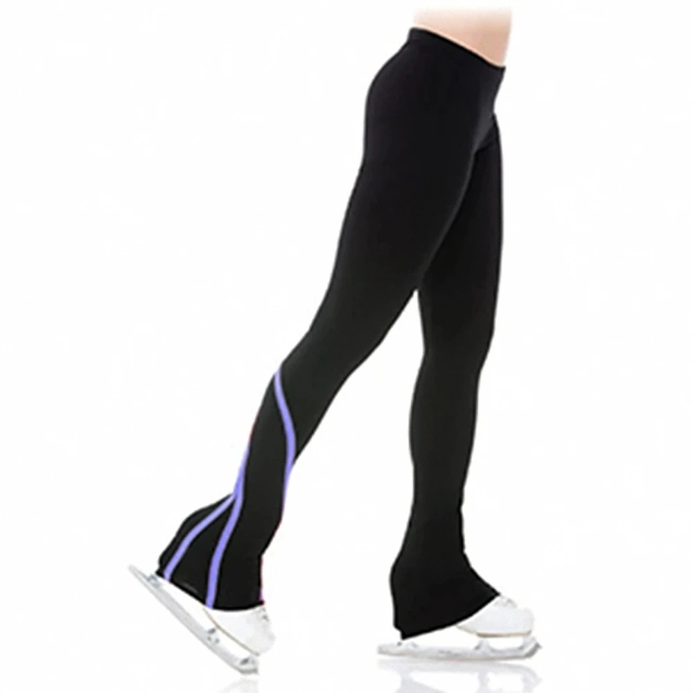 

LIUHUO Figure Skating Pants Girls Ice Skating Leggings Kids fleece Adult Training Trousers Women Skiing skating suits