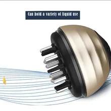 1 шт. расческа для волос электрическая портативная ионная Выпрямитель для волос отрицательная ионная расческа Антистатический массаж мини прямые волосы Массажная расческа