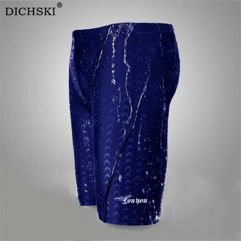 

Water Repellent Shark Skin Jammer Swimsuit Men's Competitive Racing Sport Swimming Shorts Swim Brief Trunks Boxers Men Swimwear