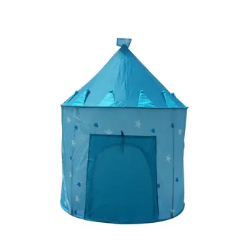 

Children'S Castle Yurt Game Tent Foldable Children'S Indoor Game House Princess Tent Children Luminous Tent