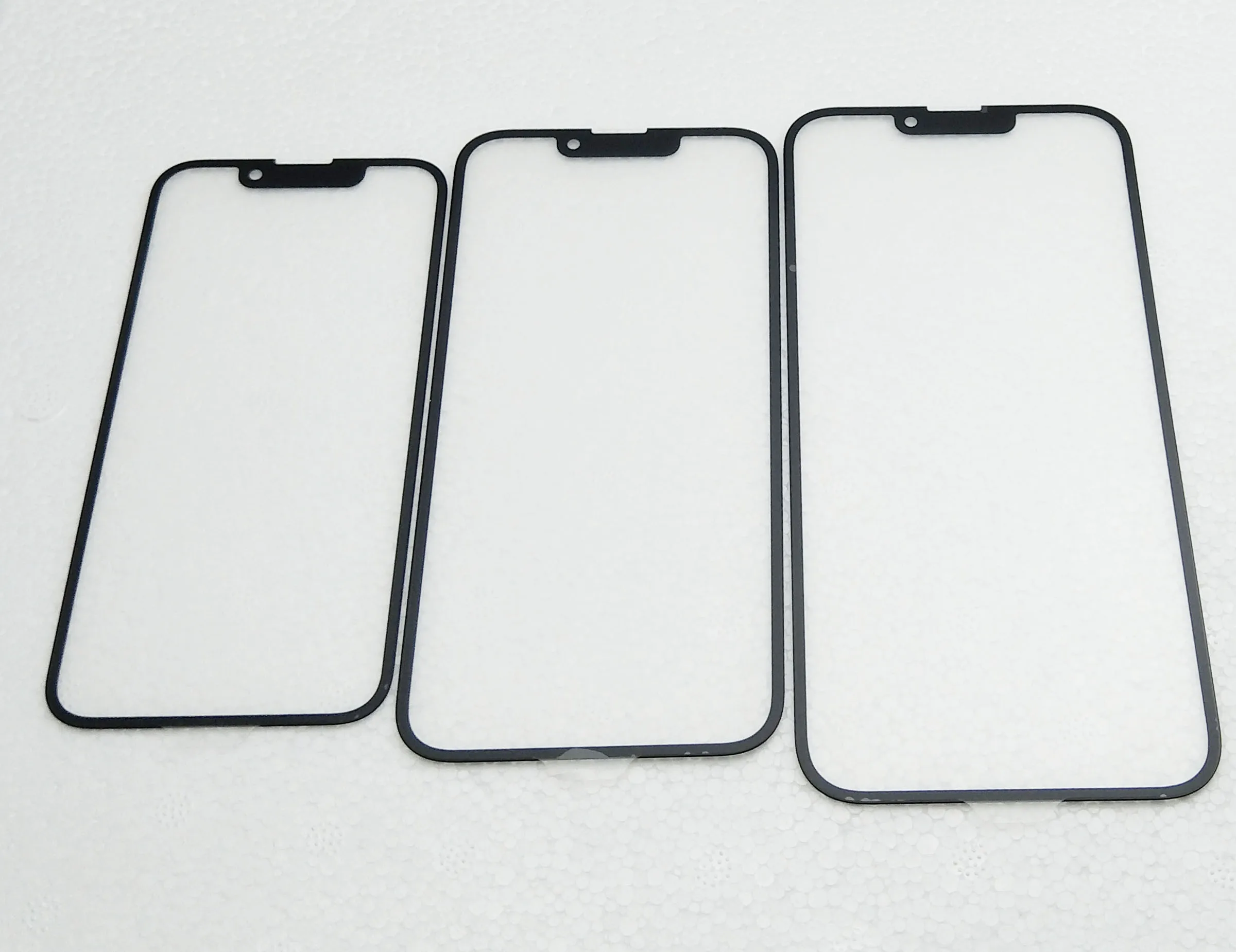 2PCS 1:1original 2 in 1 Lamilated OCA Screen Outer Front cover Glass Cover For iPhone13 13Promax 13 13 mini Touch Panel Lens Rep