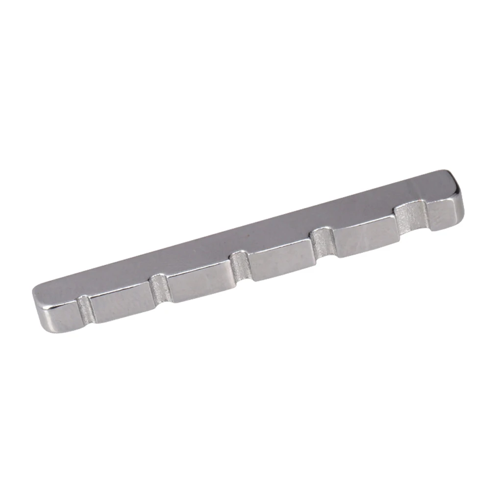 Stainless Steel Guitar/Bass Slotted Nut For /Squier Electric Guitar